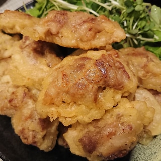 レンコンと豚肉の天ぷら